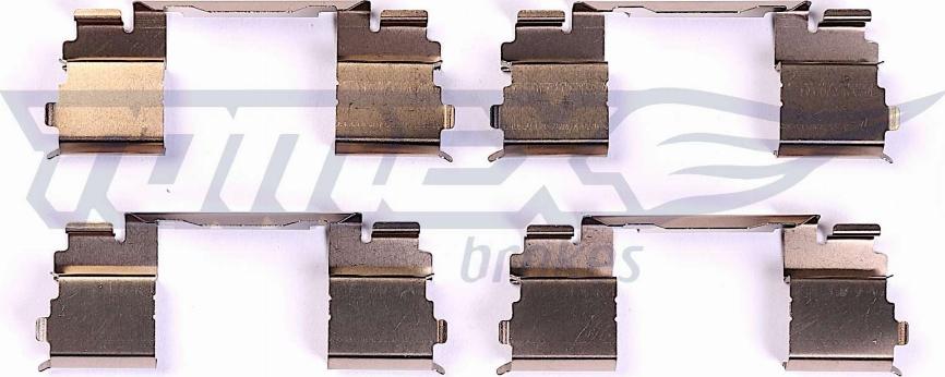 TOMEX brakes TX 44-59 - Set accesorii, placute frana aaoparts.ro