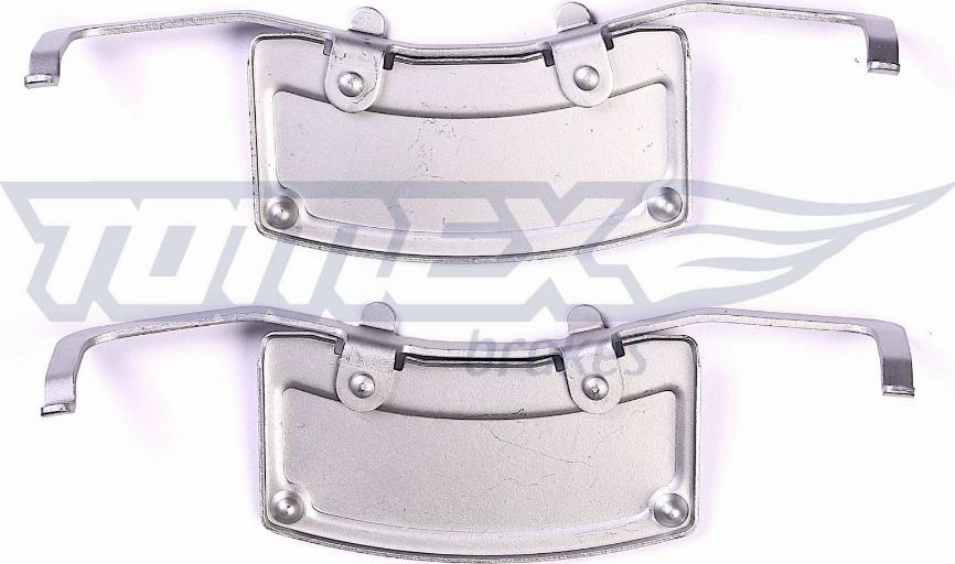 TOMEX brakes TX 44-66 - Set accesorii, placute frana aaoparts.ro