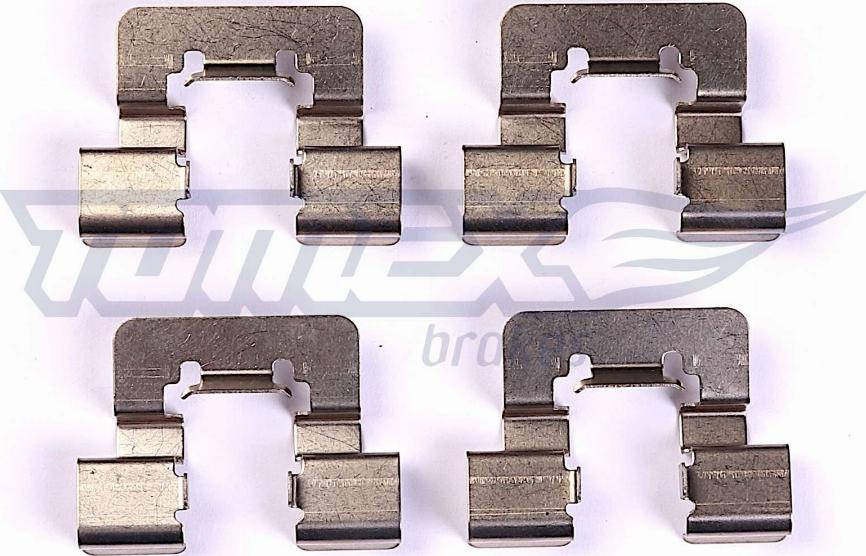 TOMEX brakes TX 44-70 - Set accesorii, placute frana aaoparts.ro
