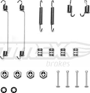 TOMEX brakes TX 40-14 - Set accesorii, sabot de frana aaoparts.ro