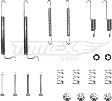 TOMEX brakes TX 40-81 - Set accesorii, sabot de frana aaoparts.ro