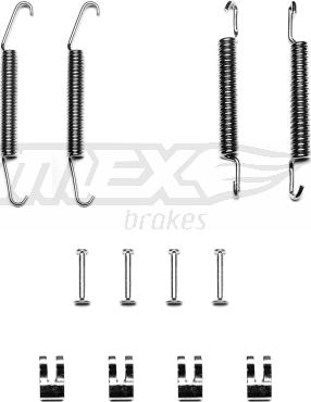 TOMEX brakes TX 40-27 - Set accesorii, sabot de frana aaoparts.ro