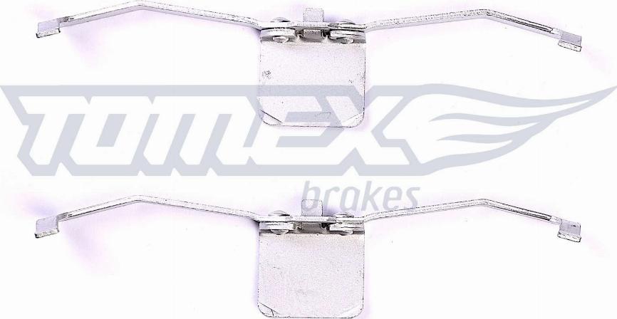 TOMEX brakes TX 43-40 - Set accesorii, placute frana aaoparts.ro