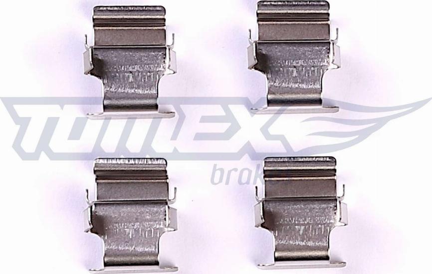 TOMEX brakes TX 43-37 - Set accesorii, placute frana aaoparts.ro