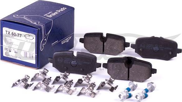 TOMEX brakes TX 60-77 - Set placute frana,frana disc aaoparts.ro