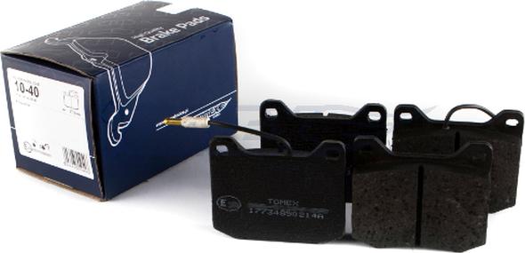TOMEX brakes TX 10-40 - Set placute frana,frana disc aaoparts.ro