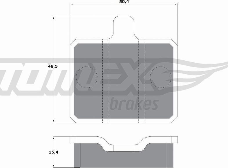TOMEX brakes TX 10-25 - Set placute frana,frana disc aaoparts.ro