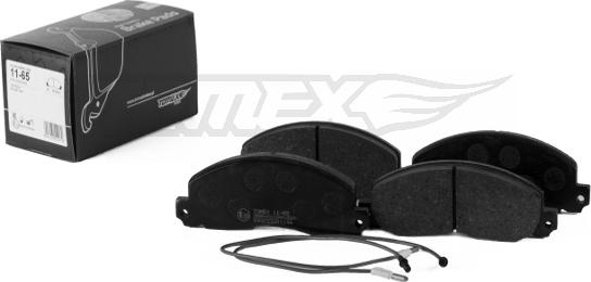 TOMEX brakes TX 11-65 - Set placute frana,frana disc aaoparts.ro