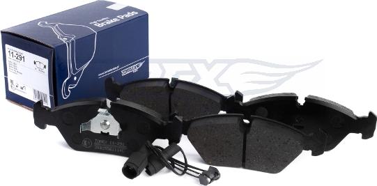 TOMEX brakes TX 11-291 - Set placute frana,frana disc aaoparts.ro