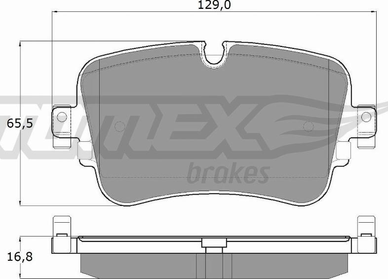 TOMEX brakes TX 18-24 - Set placute frana,frana disc aaoparts.ro
