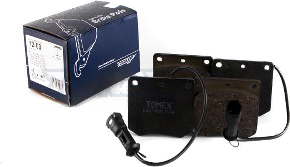 TOMEX brakes TX 12-00 - Set placute frana,frana disc aaoparts.ro