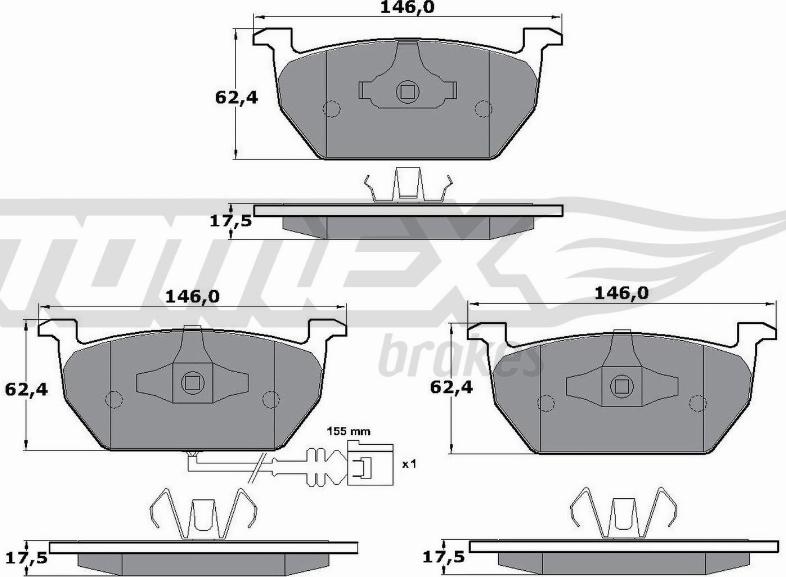 Skoda 5Q0 698 151 T - Set placute frana,frana disc aaoparts.ro