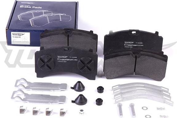 TOMEX brakes TX 29244 00 - Set placute frana,frana disc aaoparts.ro