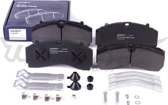 TOMEX brakes TX 29246 00 - Set placute frana,frana disc aaoparts.ro