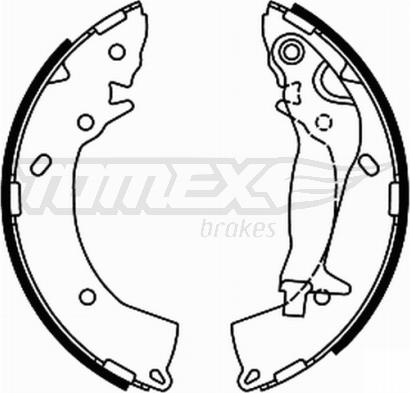 TOMEX brakes TX 21-92 - Set saboti frana aaoparts.ro