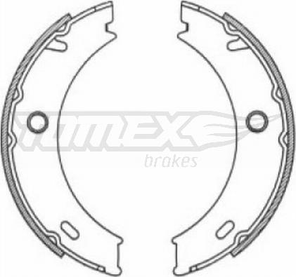 TOMEX brakes TX 21-18 - Set saboti frana aaoparts.ro