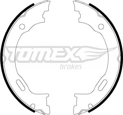 TOMEX brakes TX 22-27 - Set saboti frana aaoparts.ro