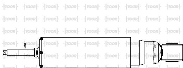 TOOR SG12390 - Amortizor aaoparts.ro