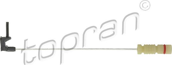 Topran 408 099 - Senzor de avertizare,uzura placute de frana aaoparts.ro