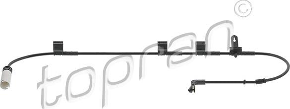 Topran 501 958 - Senzor de avertizare,uzura placute de frana aaoparts.ro