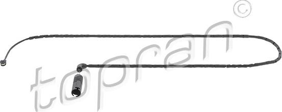 Topran 501 405 - Senzor de avertizare,uzura placute de frana aaoparts.ro