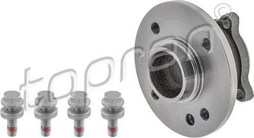 Topran 501 019 - Butuc roata aaoparts.ro
