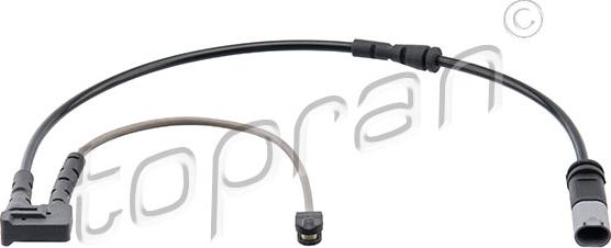 Topran 503 021 - Senzor de avertizare,uzura placute de frana aaoparts.ro