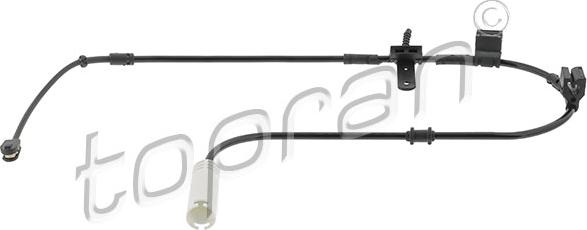 Topran 502 149 - Senzor de avertizare,uzura placute de frana aaoparts.ro