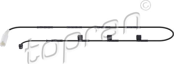 Topran 502 150 - Senzor de avertizare,uzura placute de frana aaoparts.ro