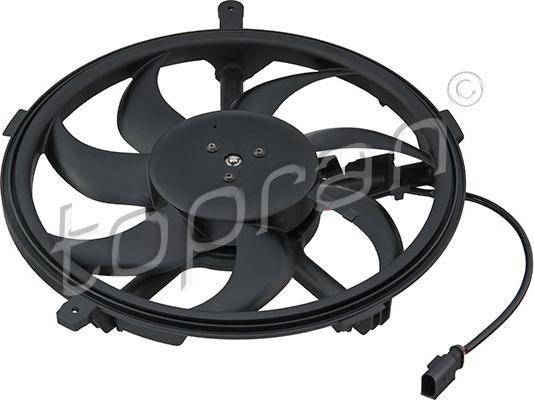 Topran 502 219 - Ventilator, radiator aaoparts.ro