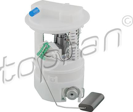 Topran 630 654 - Modul alimentare combustibil aaoparts.ro
