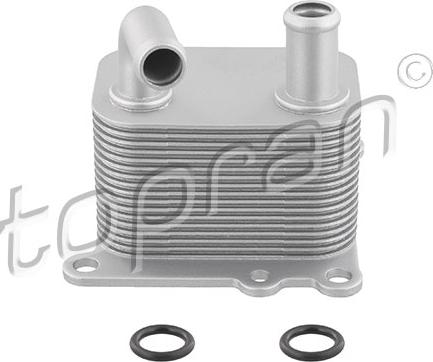 Topran 625 267 - Radiator ulei, ulei motor aaoparts.ro