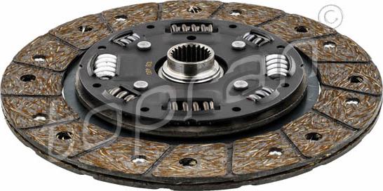 Topran 108 460 - Disc ambreiaj aaoparts.ro