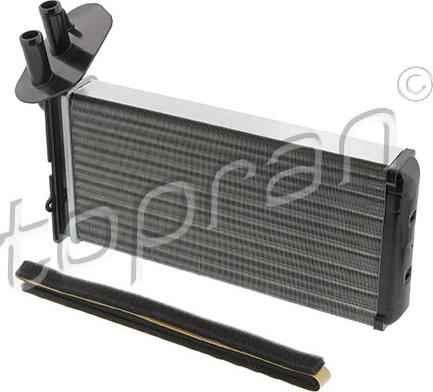 Topran 108 614 - Schimbator caldura, incalzire habitaclu aaoparts.ro
