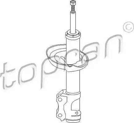 Topran 108 271 - Amortizor aaoparts.ro