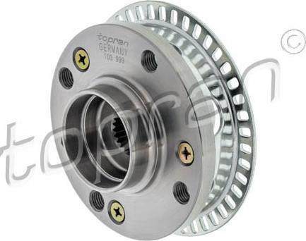 Topran 103 999 - Butuc roata aaoparts.ro