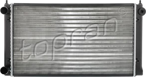 Topran 103 445 - Radiator, racire motor aaoparts.ro