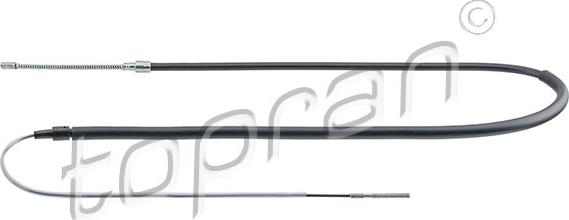 Topran 103 520 - Cablu, frana de parcare aaoparts.ro