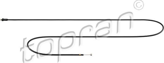 Topran 103 148 - Cablu, capota motor aaoparts.ro