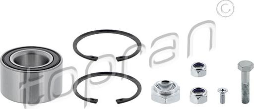 Topran 102 817 - Set rulment roata aaoparts.ro
