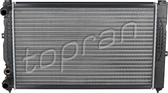 Topran 107 151 - Radiator, racire motor aaoparts.ro