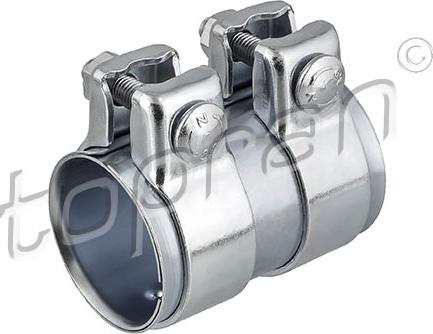 Topran 107 220 - Conector teava, sistem de esapament aaoparts.ro