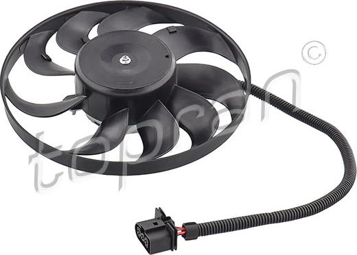 Topran 107 706 - Ventilator, radiator aaoparts.ro