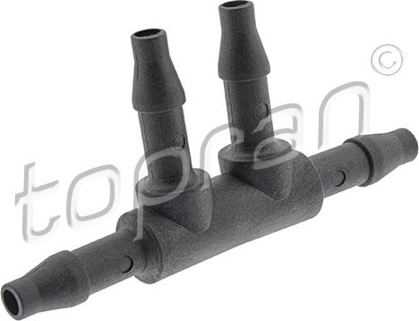 Topran 119 251 - Furtun vacuum,sistem de franare aaoparts.ro