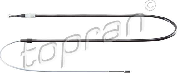 Topran 114 453 - Cablu, frana de parcare aaoparts.ro