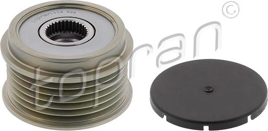 Topran 114 525 - Fulie, alternator aaoparts.ro