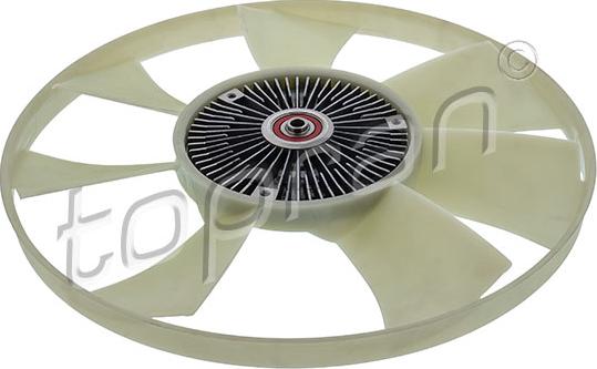 Topran 115 096 - Cupla, ventilator radiator aaoparts.ro