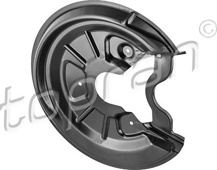 Topran 116 068 - Protectie stropire,disc frana aaoparts.ro