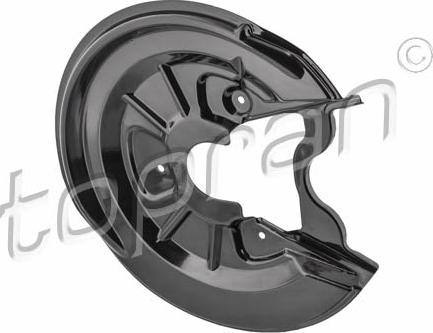Topran 116 817 - Protectie stropire,disc frana aaoparts.ro