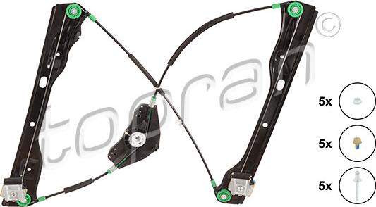 Topran 116 296 - Mecanism actionare geam aaoparts.ro